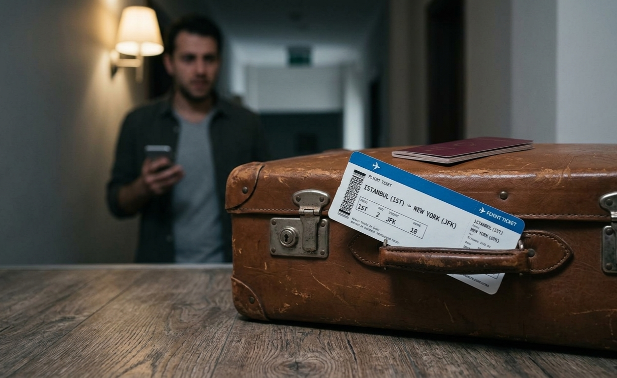 GİTME KARARI ALDIĞINIZDA KAYBETME KORKUSU YAŞARLAR.